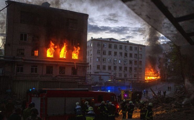 SON DAKİKA HABERİ: Ukrayna'nın başkenti Kiev'de patlama sesleri