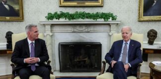 ABD Lideri Joe Biden ve Temsilciler Meclisi Lideri McCarthy borç limitini görüştü